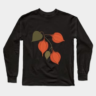 Physalis vintage garden Long Sleeve T-Shirt